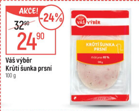 Krůtí prsní šunka Váš Výběr