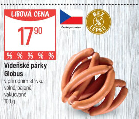 Párky vídeňské Globus