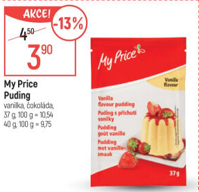 Puding My Price