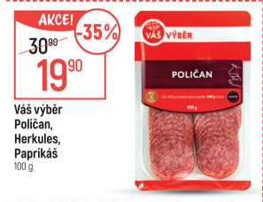 Salám Poličan Váš Výběr