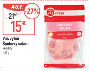 Salám šunkový Váš Výběr