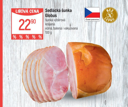 Šunka sedlácká výběrová Globus