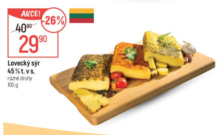 Sýr lovecký 45%