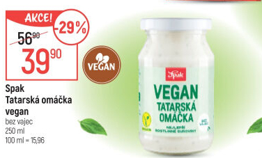 Tatarská omáčka Vegan Spak
