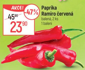 Paprika červená Ramiro
