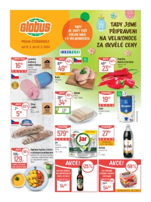 akční leták Globus 13.3.2024-19.3.2024