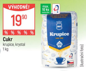 Cukr krupice