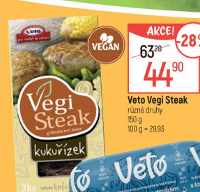 Steak veganský Vegi Veto