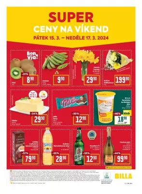 akční leták BILLA 13.3.2024-19.3.2024