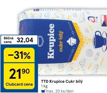 Cukr krupice TTD