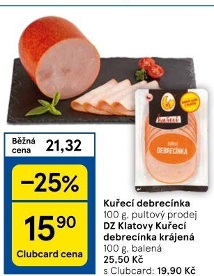 Debrecínka kuřecí