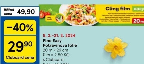 Fólie potravinová Fino