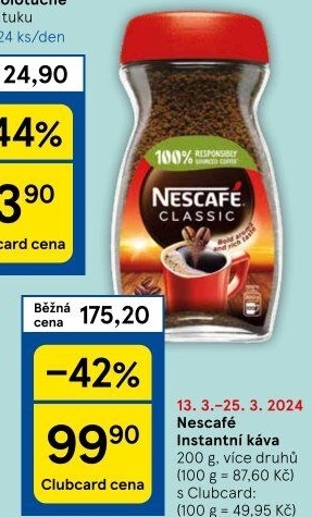 Instantní kávy Nescafé