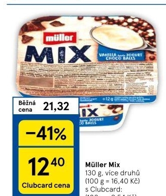 Jogurt Müller Mix