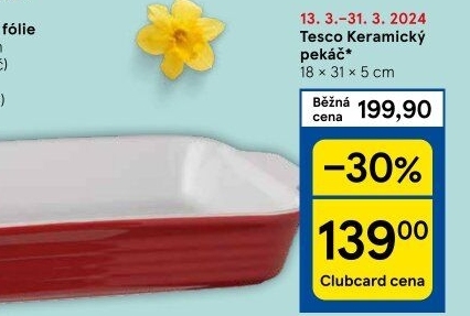 Keramický pekáč Tesco