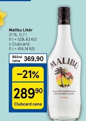 Likér Malibu