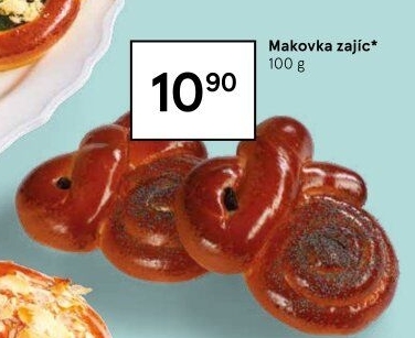 Makovka ve tvaru zajíčka