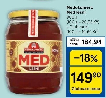 Med lesní Medokomerc