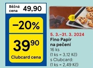 Papír na pečení Fino