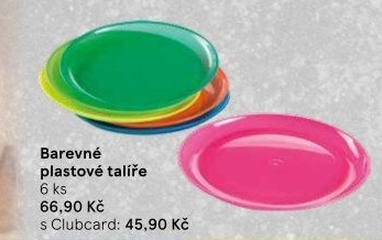 Plastový talíř