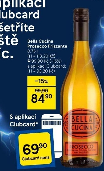 Prosecco Frizzante Bella Cucina