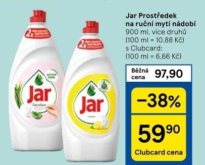 Prostředek na nádobí Jar