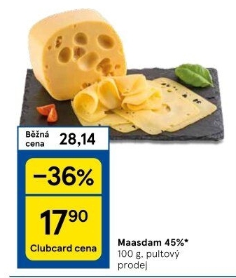 Sýr Maasdamer 45%
