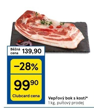 Vepřový bok s kostí