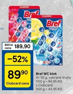 WC blok Bref