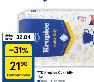 Cukr krupice TTD