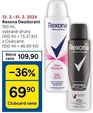 Deodorant sprej Rexona