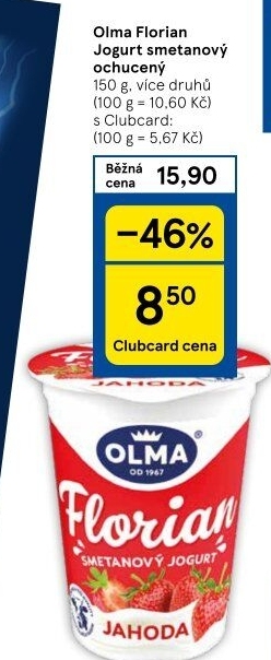 Jogurt smetanový Florian Olma