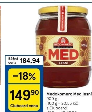 Med lesní Medokomerc