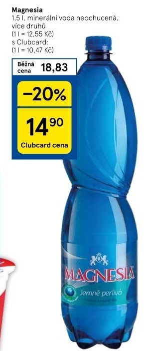 Přírodní voda Magnesia