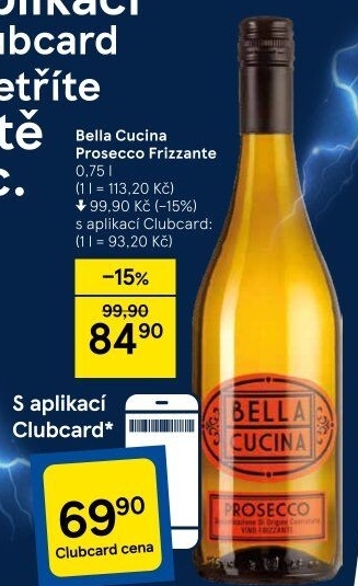 Prosecco Frizzante Bella Cucina