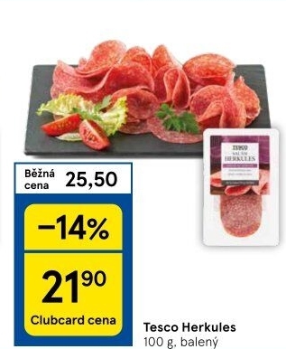 Salám Herkules Tesco