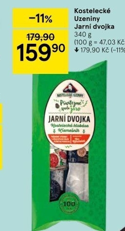 Salámy Jarní dvojka Kostelecké uzeniny