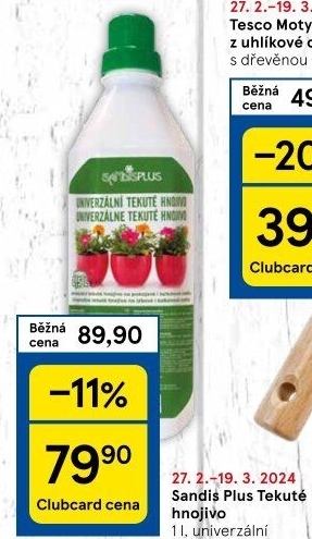 Tekuté univerzální hnojivo Sandis plus