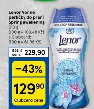 Vonné perličky do pračky Lenor