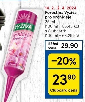 Výživa pro orchideje Forestina