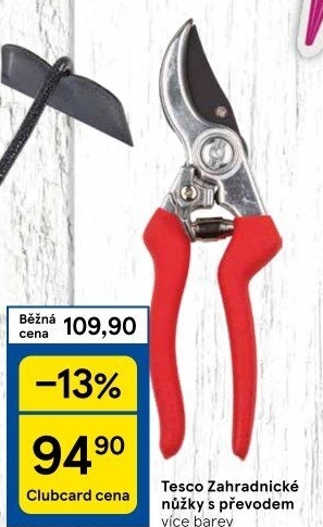 Zahradnické nůžky Tesco