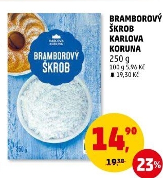 Bramborový škrob Karlova Koruna