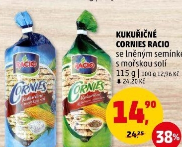 Chlebíčky Cornies Racio