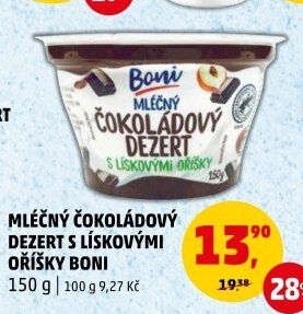Dezert mléčný Boni