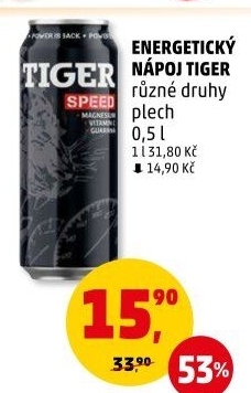 Energetický nápoj Tiger