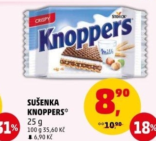 Oplatky Knoppers Storck