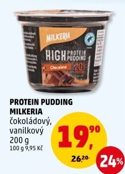 Proteinový pudink Milkeria
