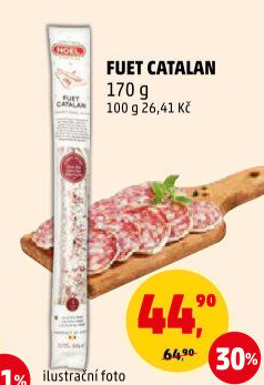 Salám Fuet Catalan Noel