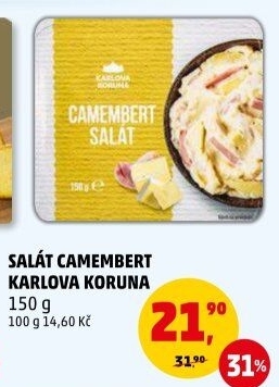 Salát camembert Karlova Koruna