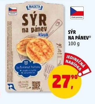 Sýr na pánev Madeta